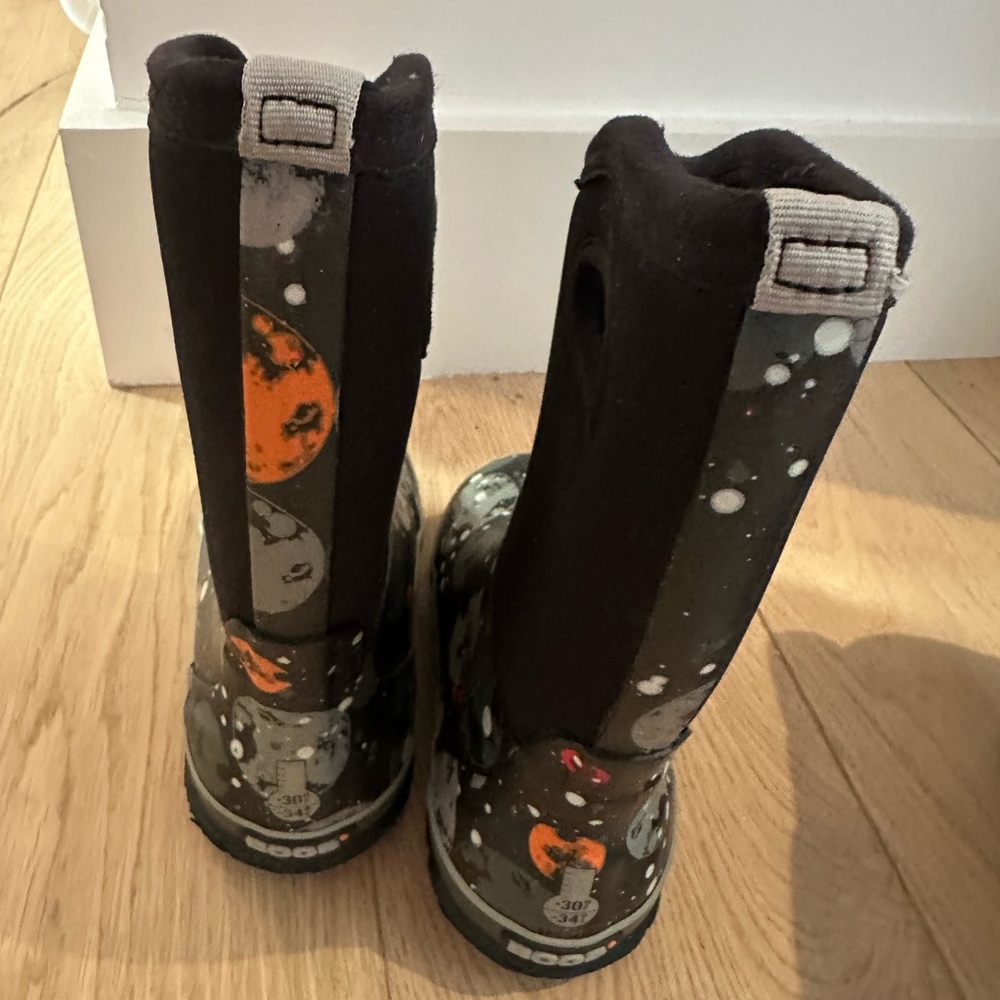 Kids Space-Themed Boots